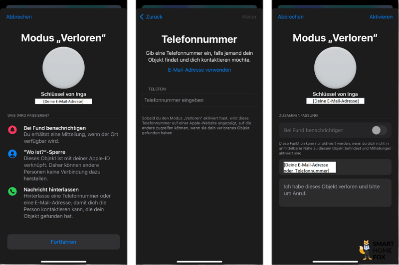 Screenshot des “Verloren” Modus